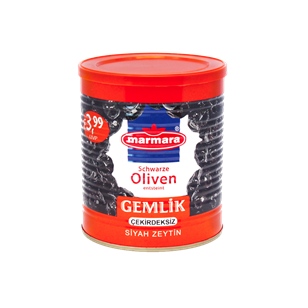Black Olives Gemlik (Pitted)